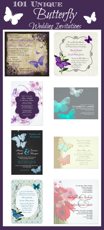 Butterfly Wedding Invitations